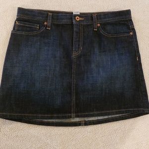 Gap denim miniskirt